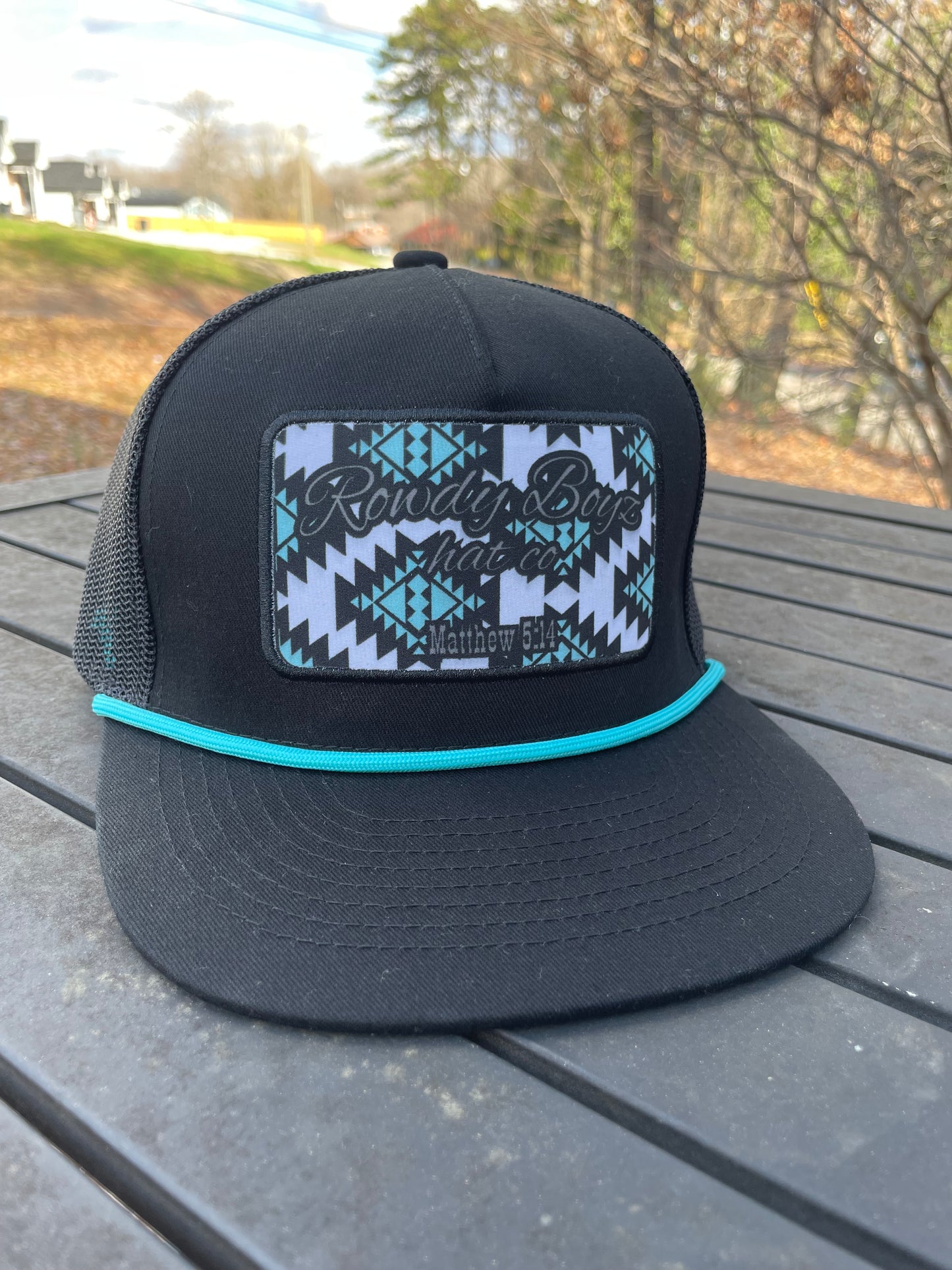 “Artic Aztec” in black